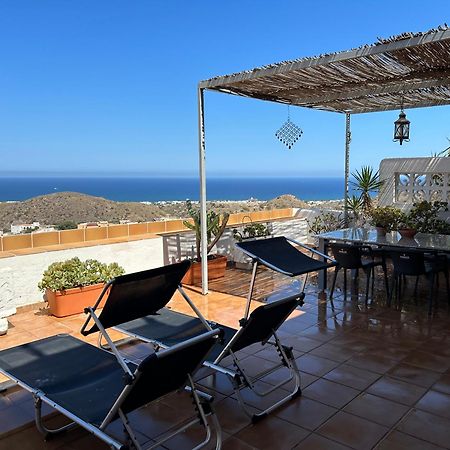 Apartment With A Great Terrace, Sea And Land Views Mojacar Exterior photo